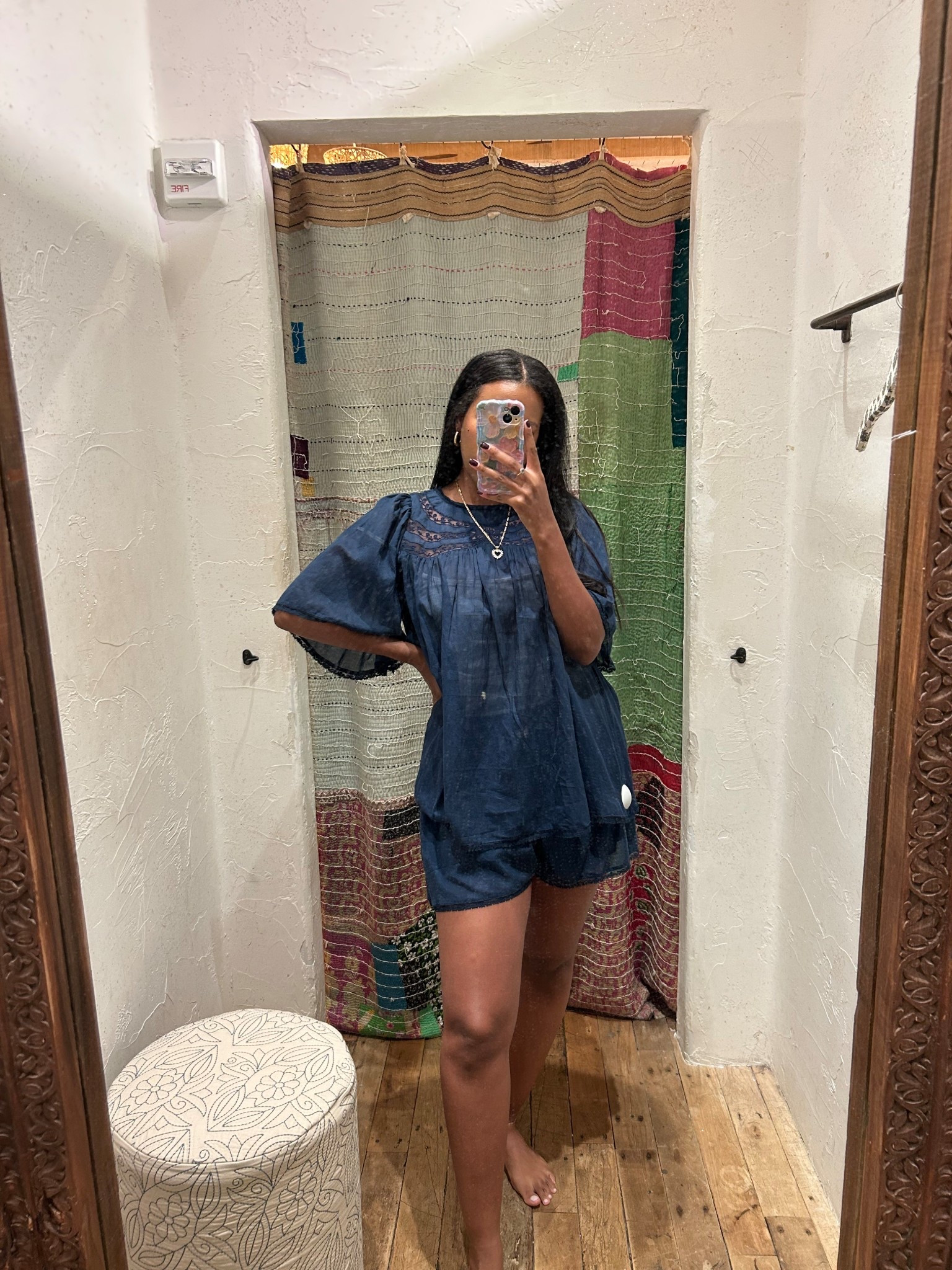 New arrivals - matching shorts set. The top is a bit sheer. Wearing a size S 

#LTKStyleTip #LTKFindsUnder100