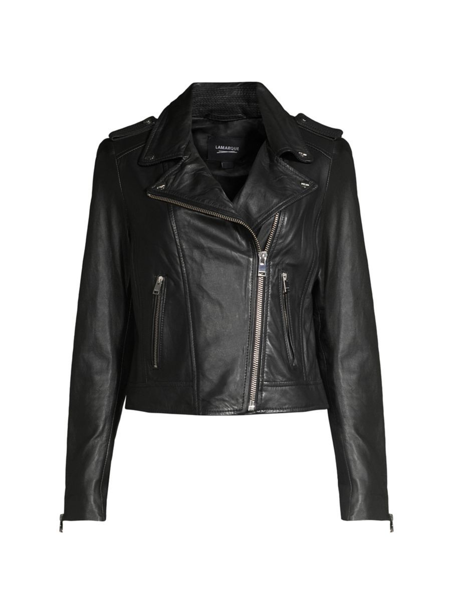 Donna Leather Jacket | Saks Fifth Avenue