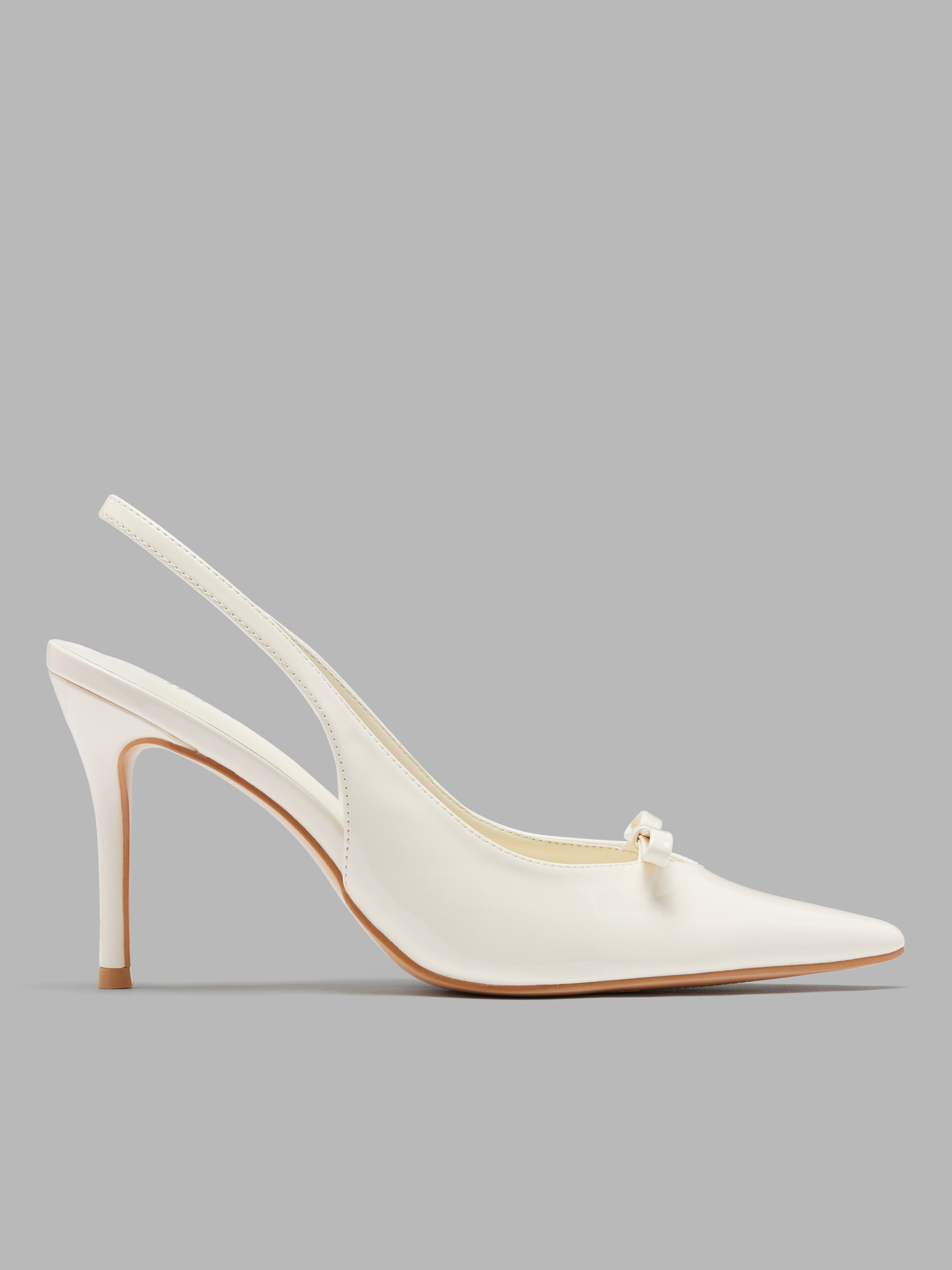 FAUX LEATHER POINTED TOE HEELS For Date Wedding Coffee Shop Work | Cider