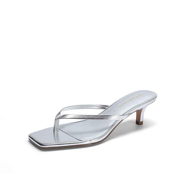 Women\u2019s Kitten Heel Flip Flops | Dream Pairs