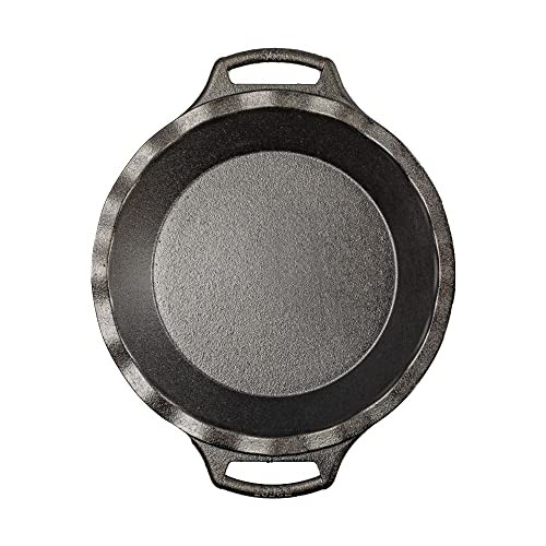 Lodge BW9PIE 9 Inch Seasoned Cast Iron Pie Pan, Black | Amazon (US)