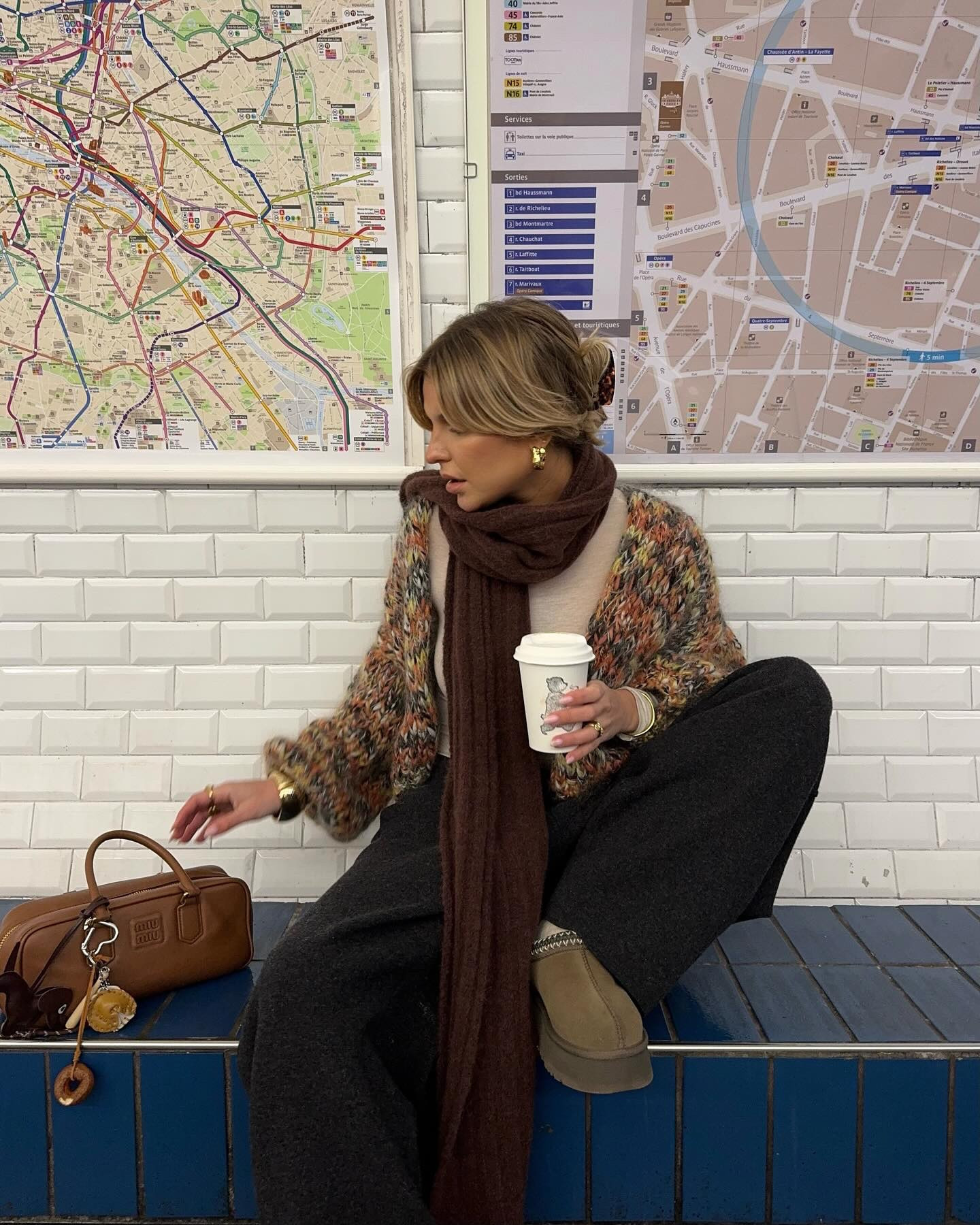 subway situation 🧋🧸🤎