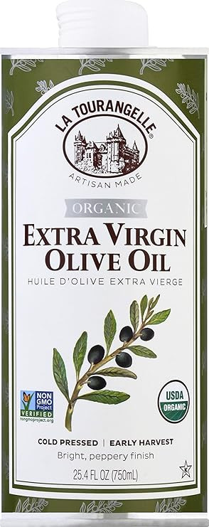 La Tourangelle, Organic Extra Virgin Olive Oil, 25.4 Ounce (Packaging May Vary) | Amazon (US)