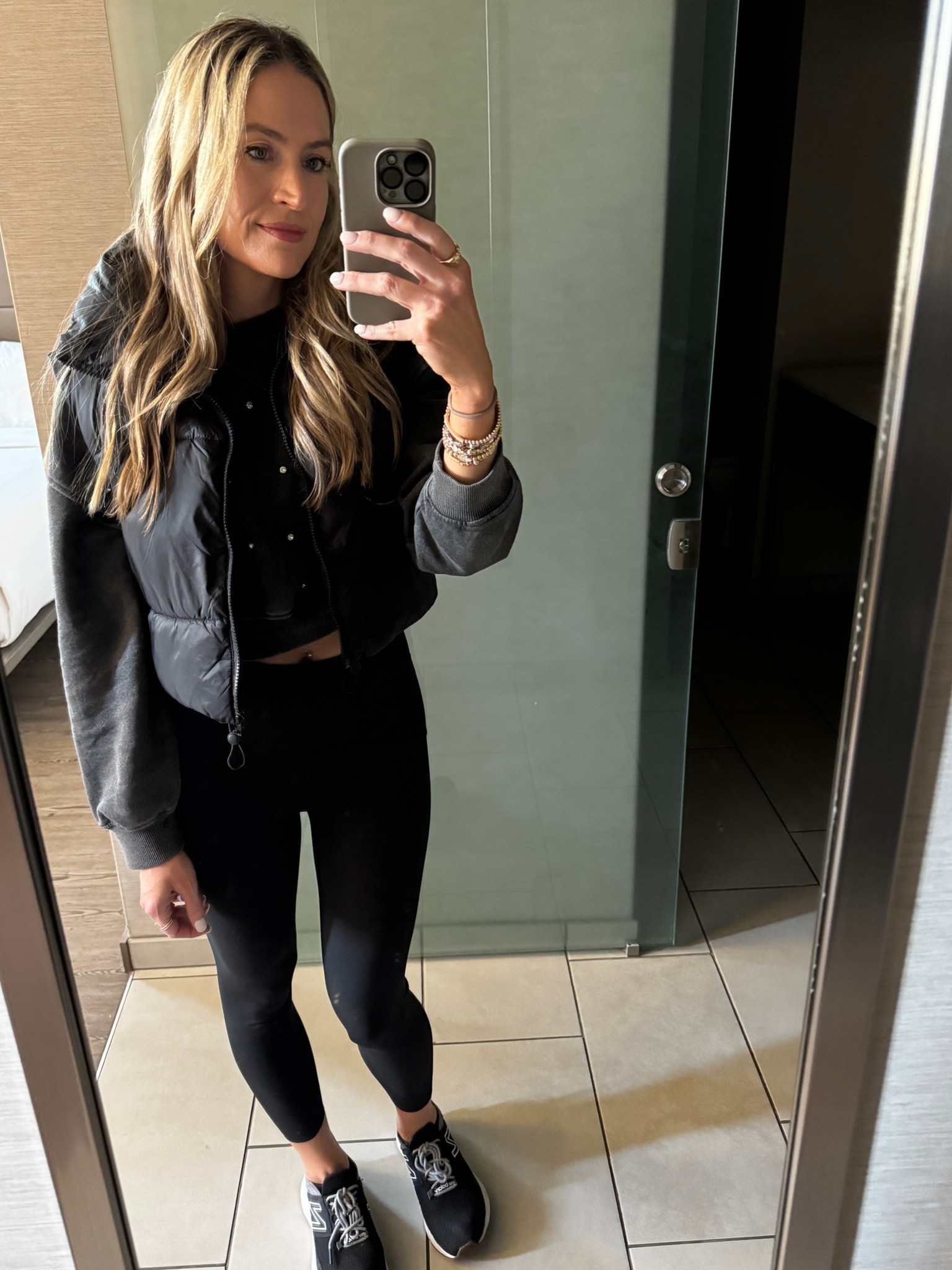 My favorite go to leggings for travel and life on the go. I size up to a small so that they’re not super tight. 

#everypiecefits

Spanx 
Leggings
Travel outfit 
Puffer vest 
Walking shoes
Tennis shoes
Sneakers 
Casual outfit 
Street style 

#LTKTravel #LTKOver40 #LTKSeasonal