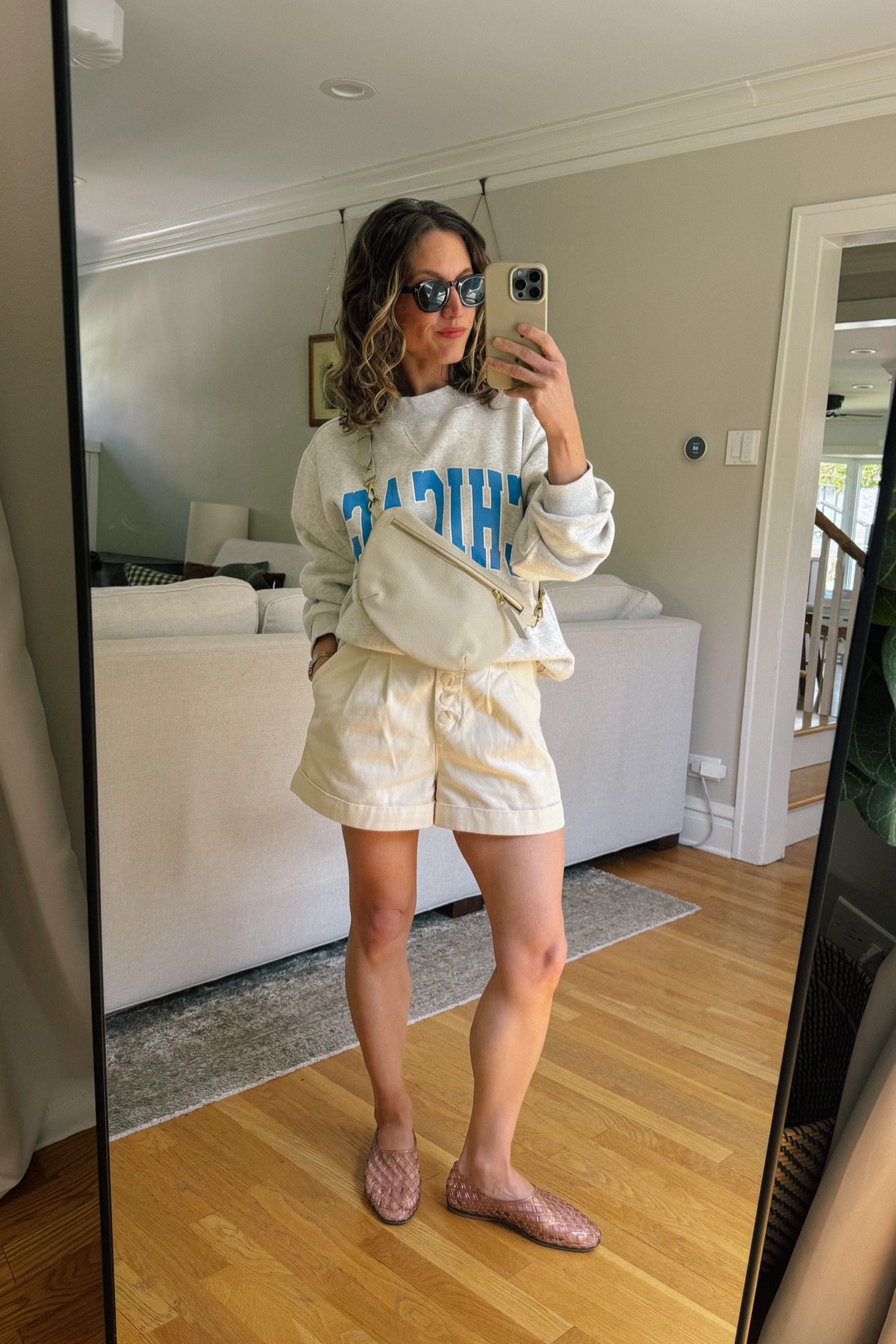 May Capsule Wardrobe // Day Four

Alice & Wonder sweatshirt, S, has an oversized fit. Sèzane shorts, 2, TTS. Amazon jellies, TTS. Quince sunglasses. Abby Alley sling bag (this color restocking soon! ASHLEYR15 for 15% off  

#LTKootd #LTKOver40 #LTKPetite