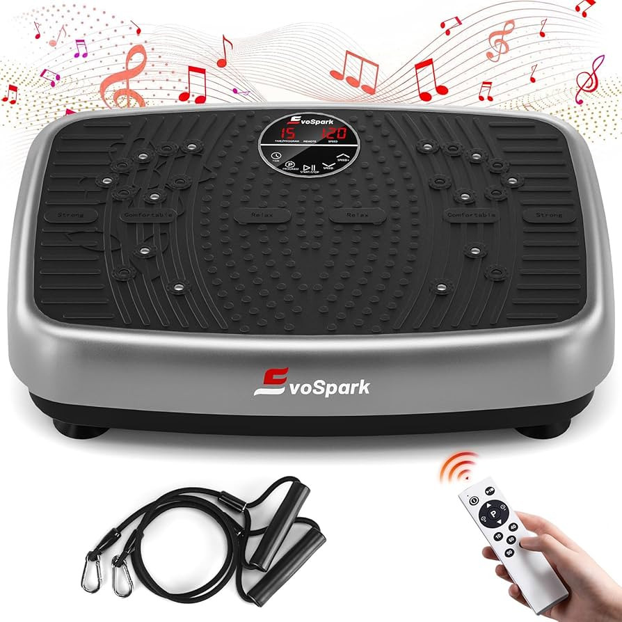 Vibration Plate Exercise Machine, 2025 New EvoSpark Vibration Plate Machine with Industrial Dual-... | Amazon (CA)