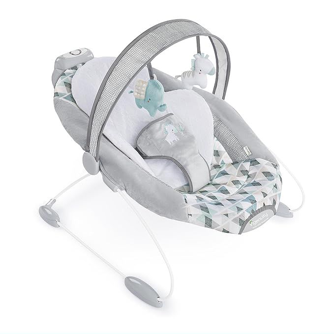 Ingenuity SmartBounce Automatic Baby Bouncer Seat with Music, Nature Sounds, Removable Toy Bar & ... | Amazon (US)