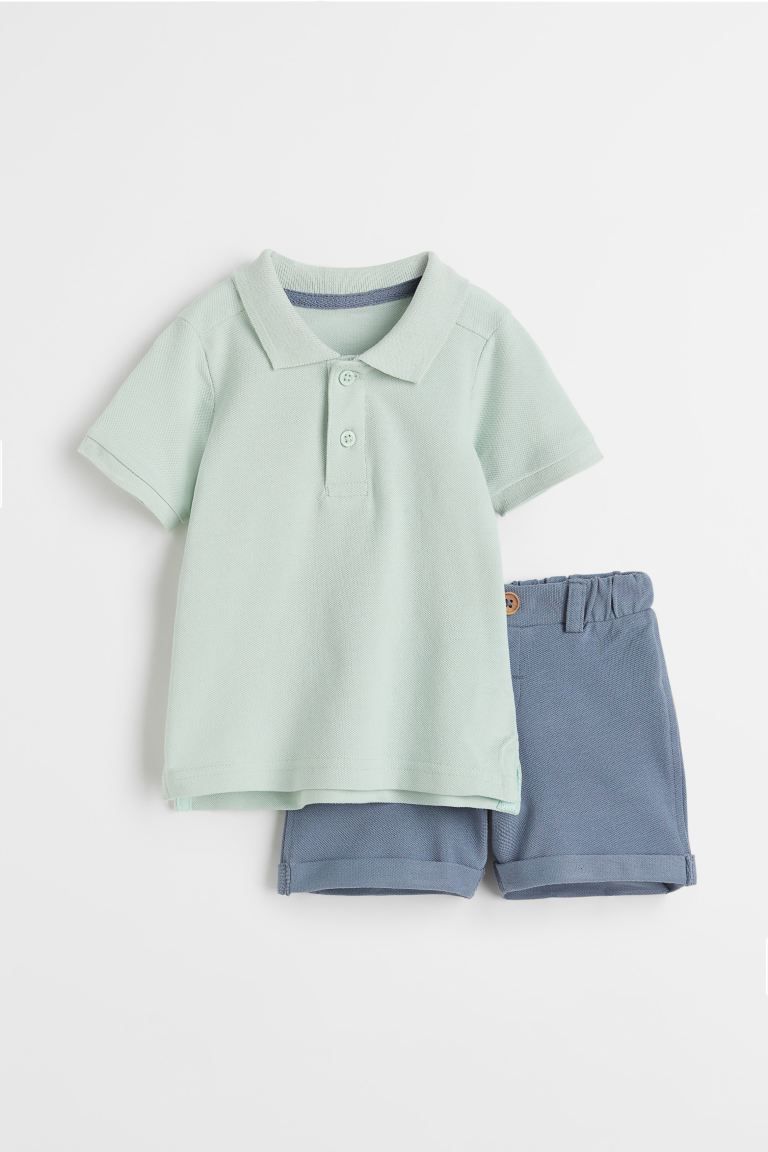 Polo Shirt and Shorts | H&M (US + CA)