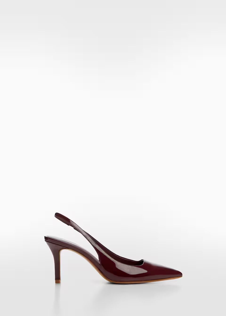 Pointed toe shoe with heel | MANGO (UK)