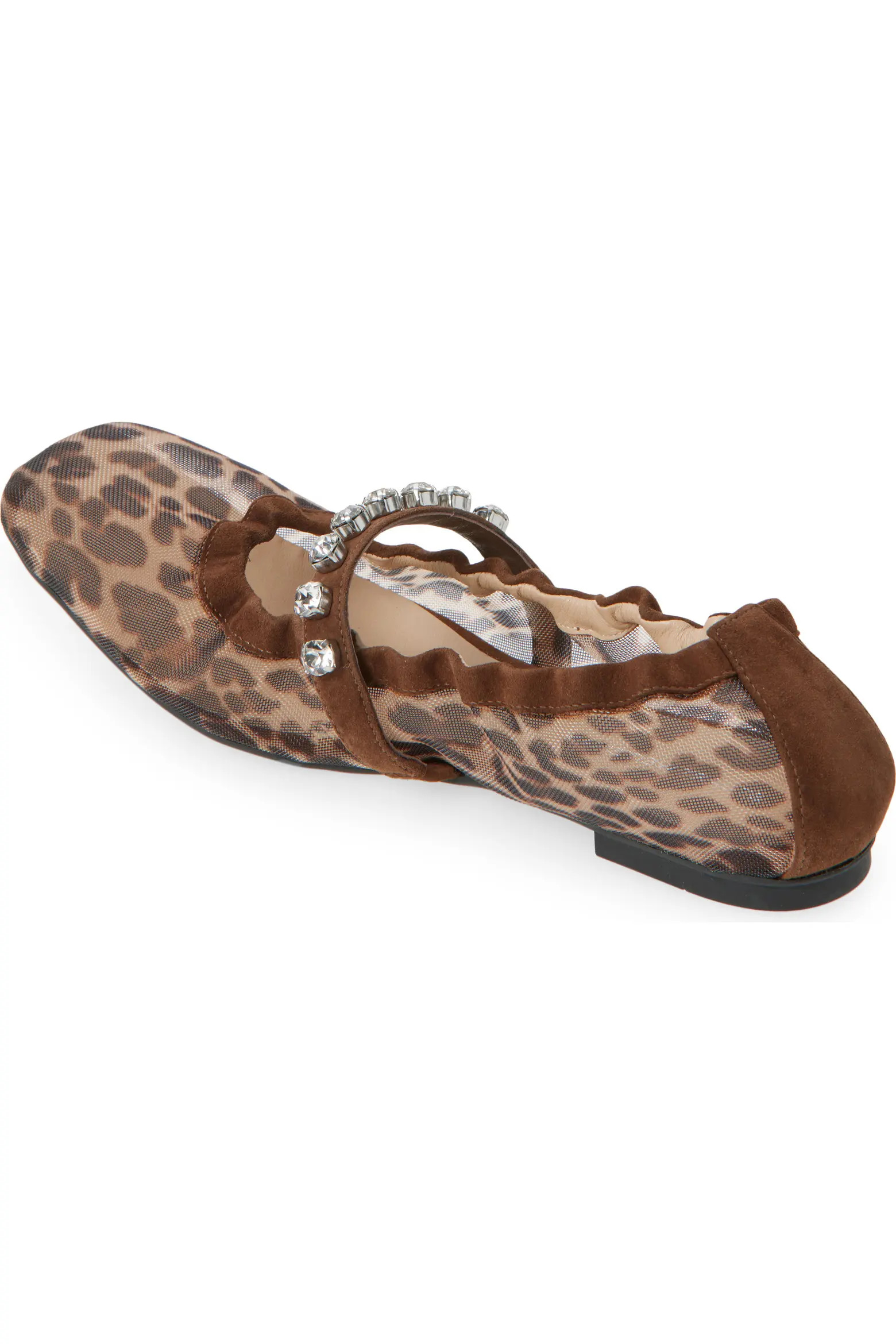 Goldie Crystal Strap Ballet Flat (Women) | Nordstrom | Nordstrom
