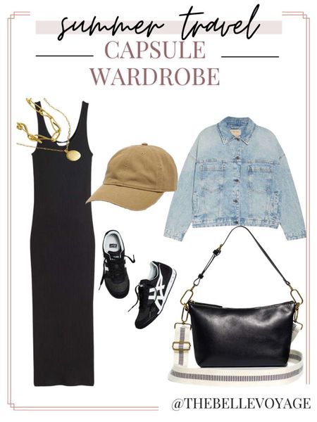 Summer vacation outfit | Travel outfit for summer | Summer packing list | What to wear on vacation 
Black Midi tank dress

#LTKstyletip #LTKSeasonal #LTKtravel
