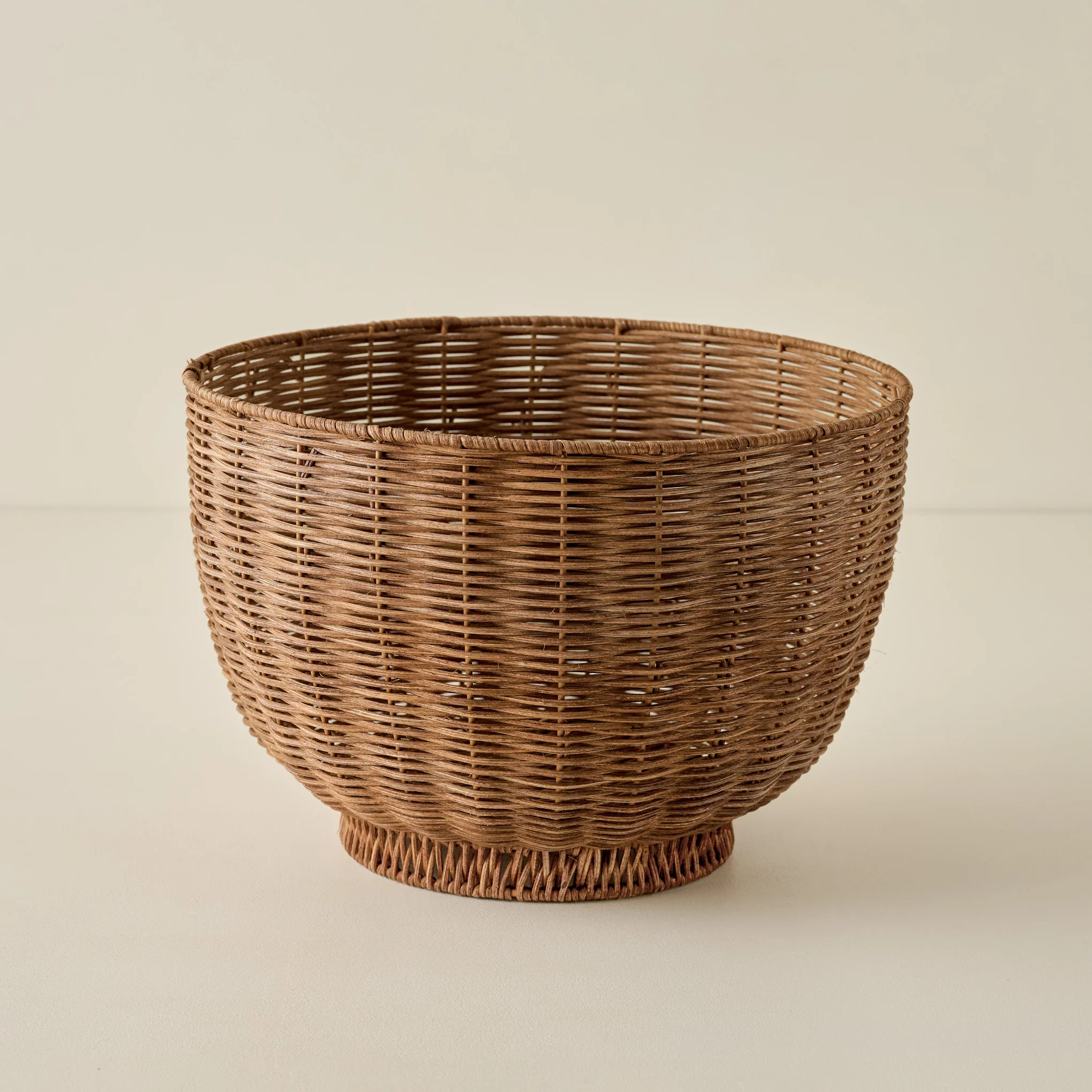 Oversized Rattan Decorative Bowl | Magnolia