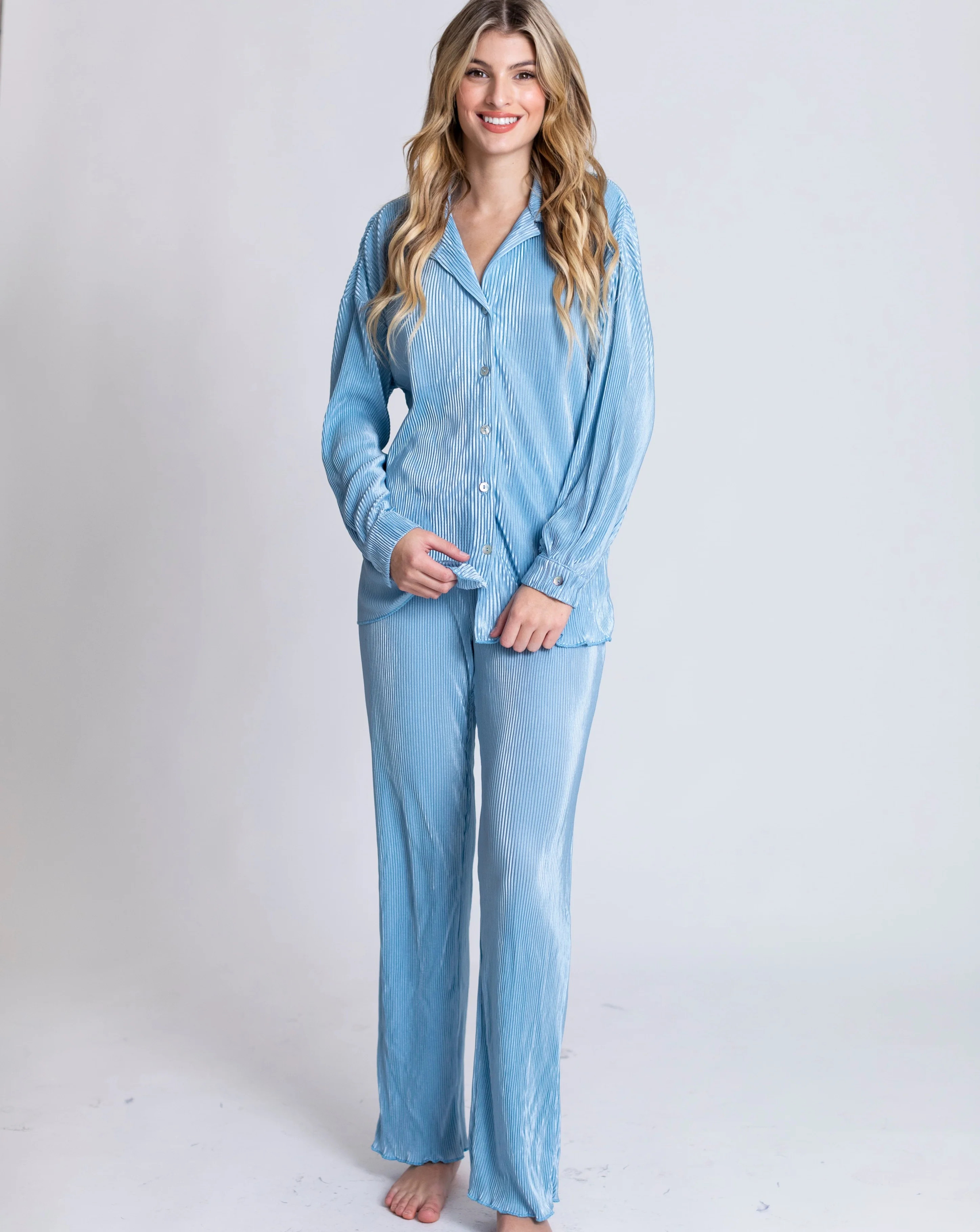 Pleats Please Set in Sky | waverles