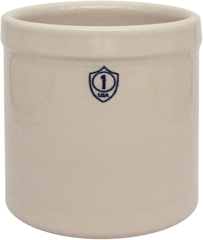 Gardener's Supply Company Ohio Stoneware 1GC Crock 7-34/"x8-1/4-1 Gallon | Amazon (US)