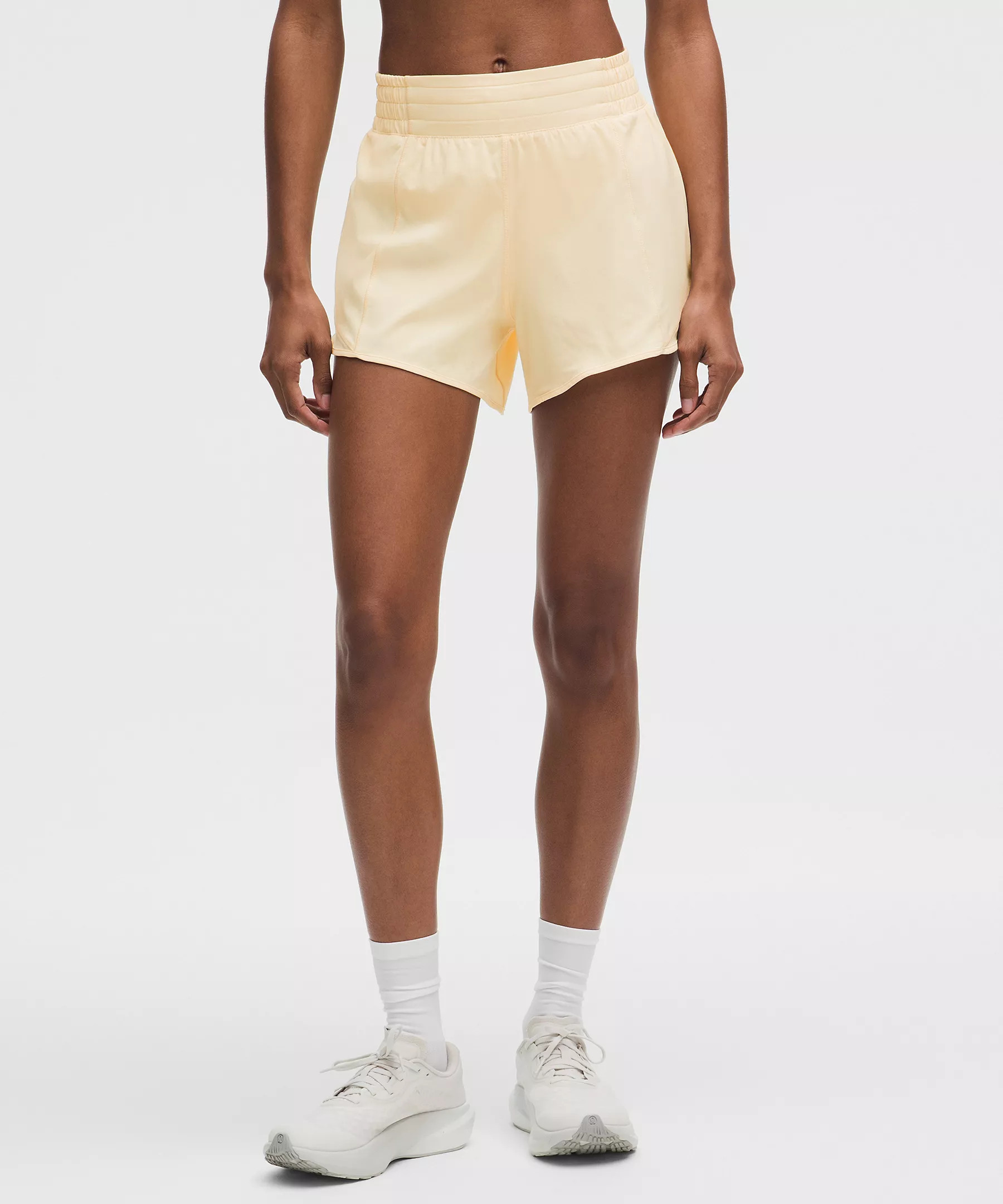Hotty Hot High-Rise Lined Short 4" | Lululemon (US)