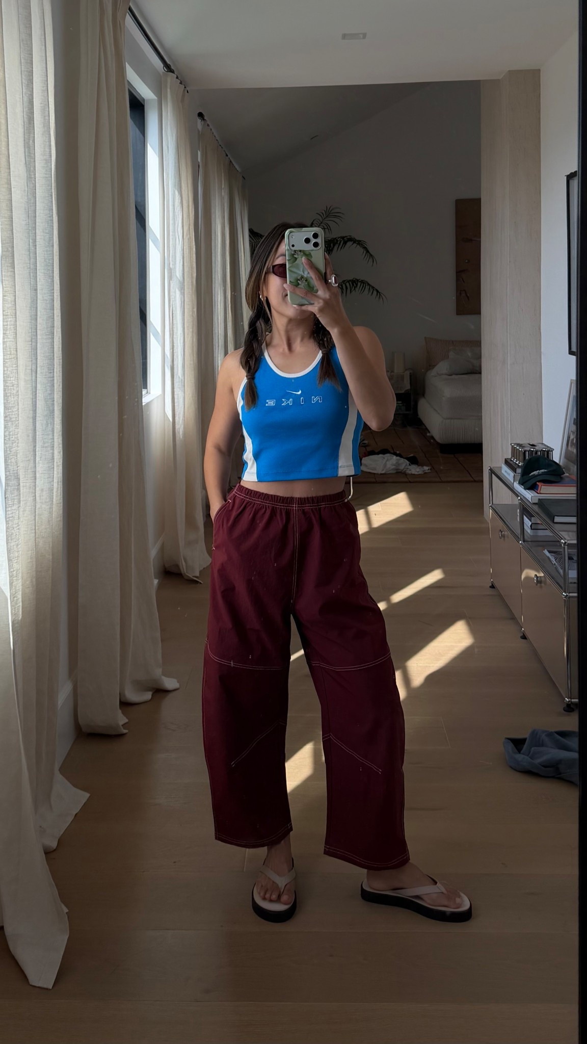 Wearing XS short for pants (5’2”) 
