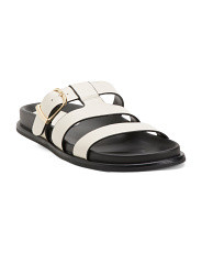 Leather Amaro Flat Sandals | Marshalls