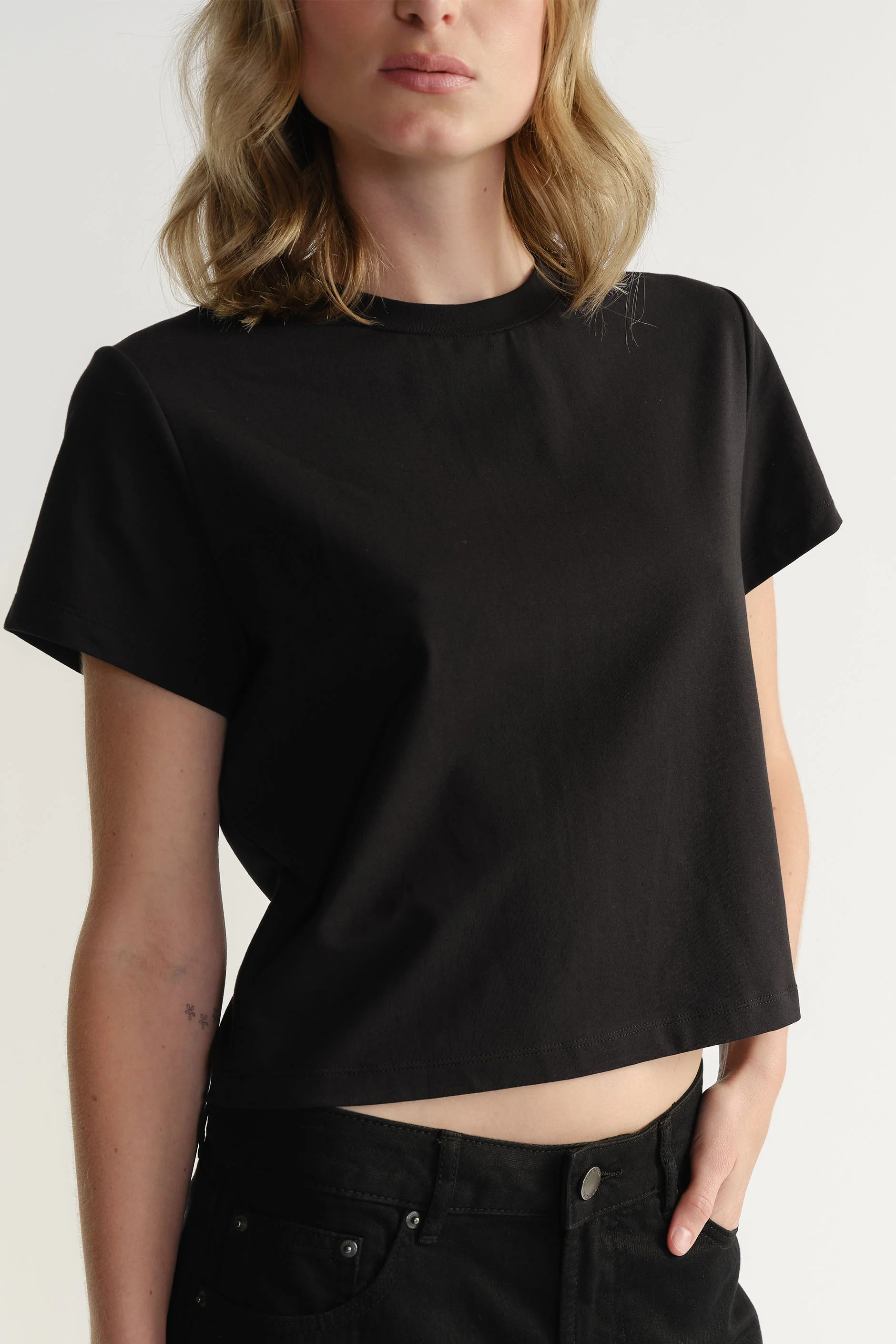 Dillon Mini Tee - Black | DECJUBA