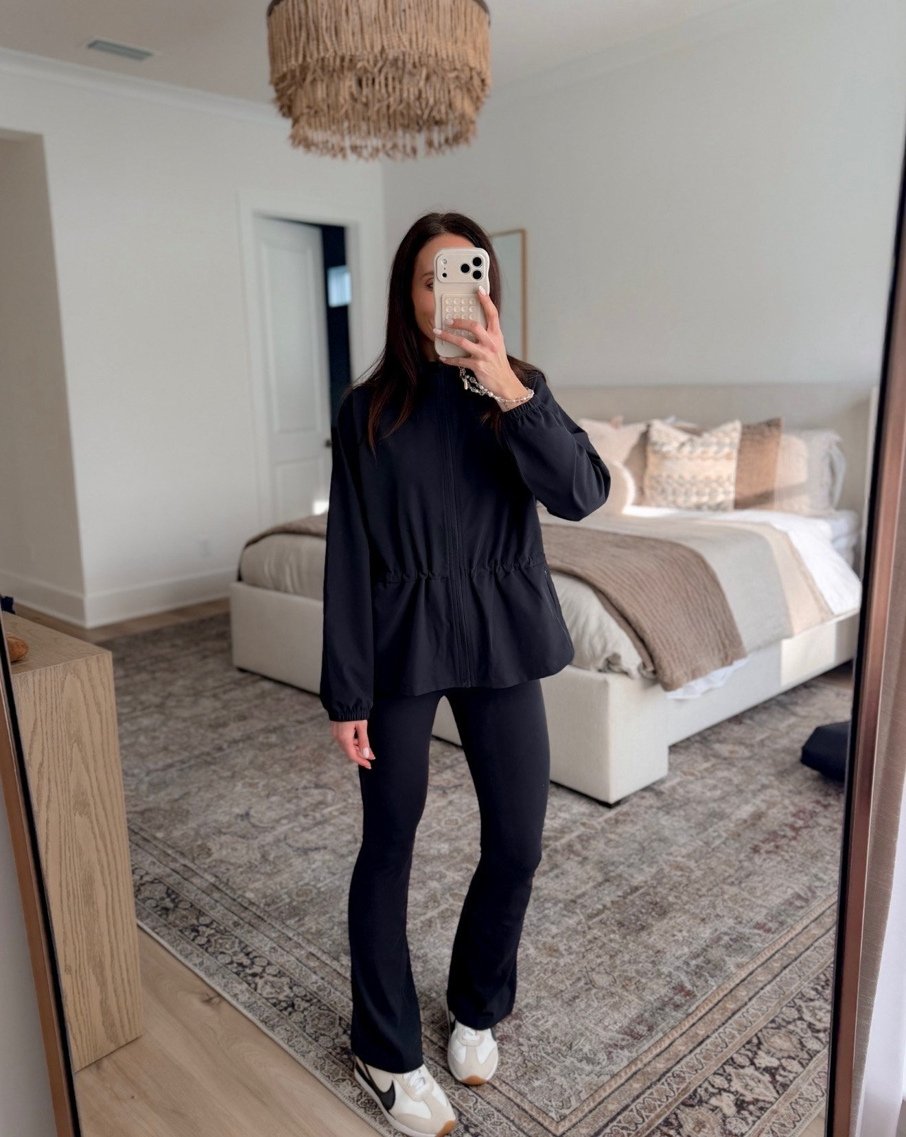 This style is so elegant and timeless. Love the all black perfect for everyday activities while looking put together. Mom life cute causal outfits mom approved black soft wear Annabrstyle 

#LTKootd #LTKdayinmylife #LTKmomlife