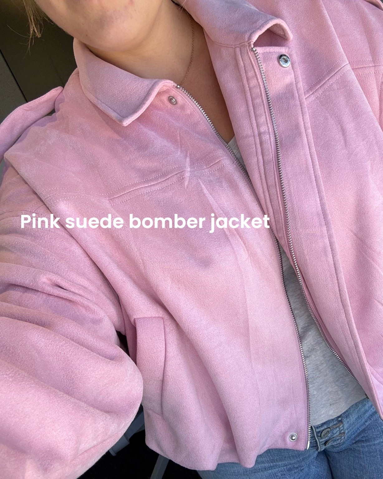 Pink suede bomber jacket
Suede / velvet bomber jacket for fall
Fall jackets
Pink fall jackets
Layering for fall
Pink outfit ideas

#LTKgrwm #LTKootd #LTKSeasonal