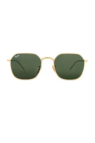 Ray-Ban Jim in Gold from Revolve.com | Revolve Clothing (Global)