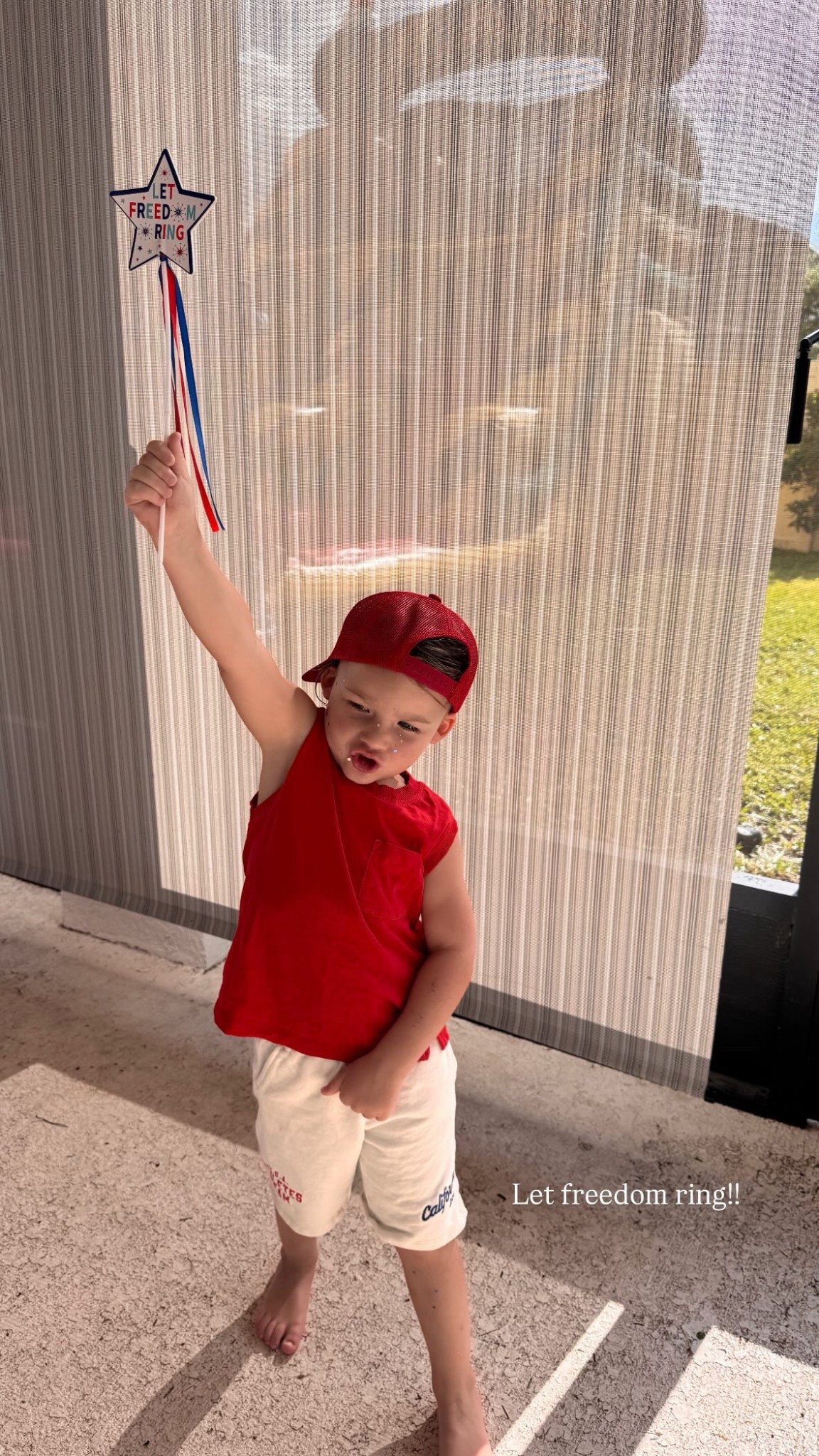 Leo’s ready for July 4th!

kids outfit | 4th of July | kids shorts