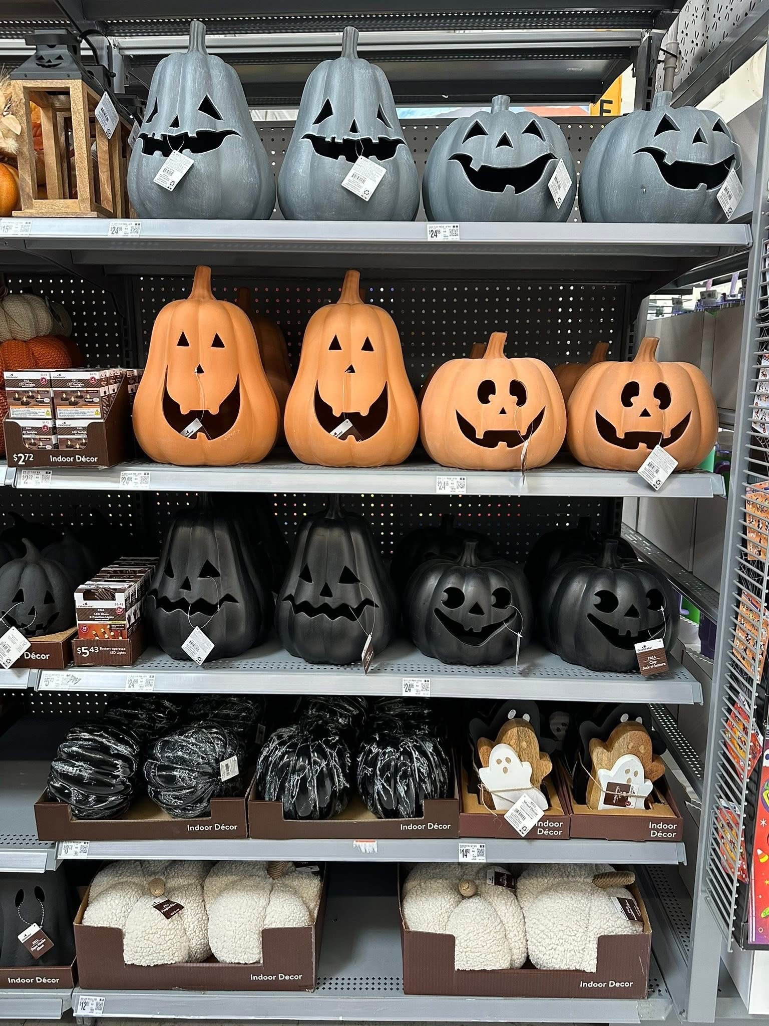 OBSESSED with Walmarts Halloween decor this year!!! Living for the grey, black, orange, white cutesy but still scary decor!! 

#LTKHome #LTKFamily #LTKSeasonal