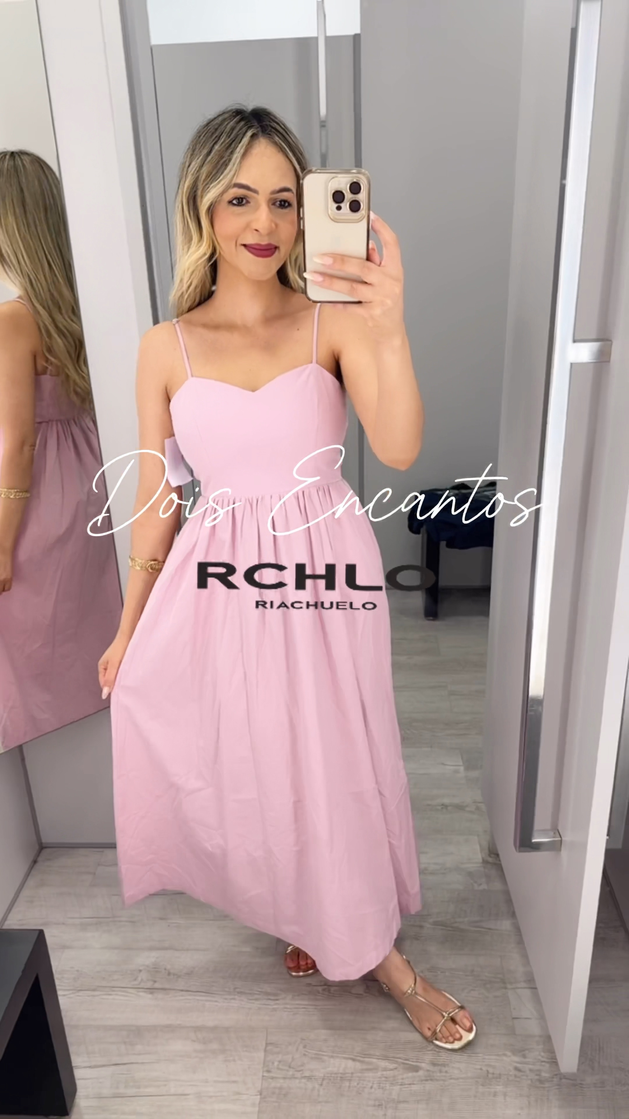 Vestido best sale midi riachuelo