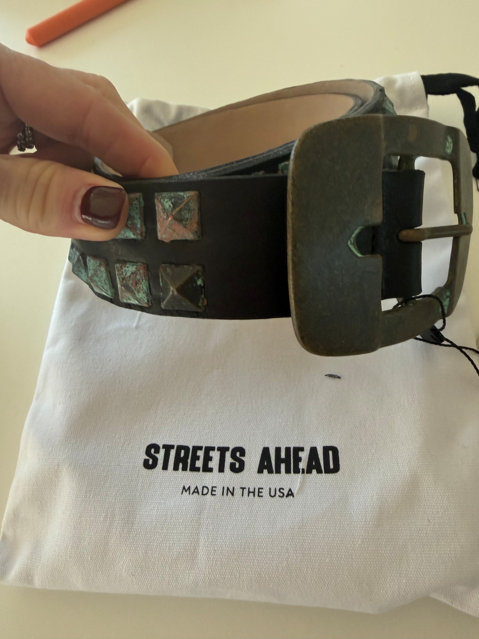 Modern twist on a western belt that can be so many ways!  Can’t wait to style it!! #ltkaccessories

#LTKOver40