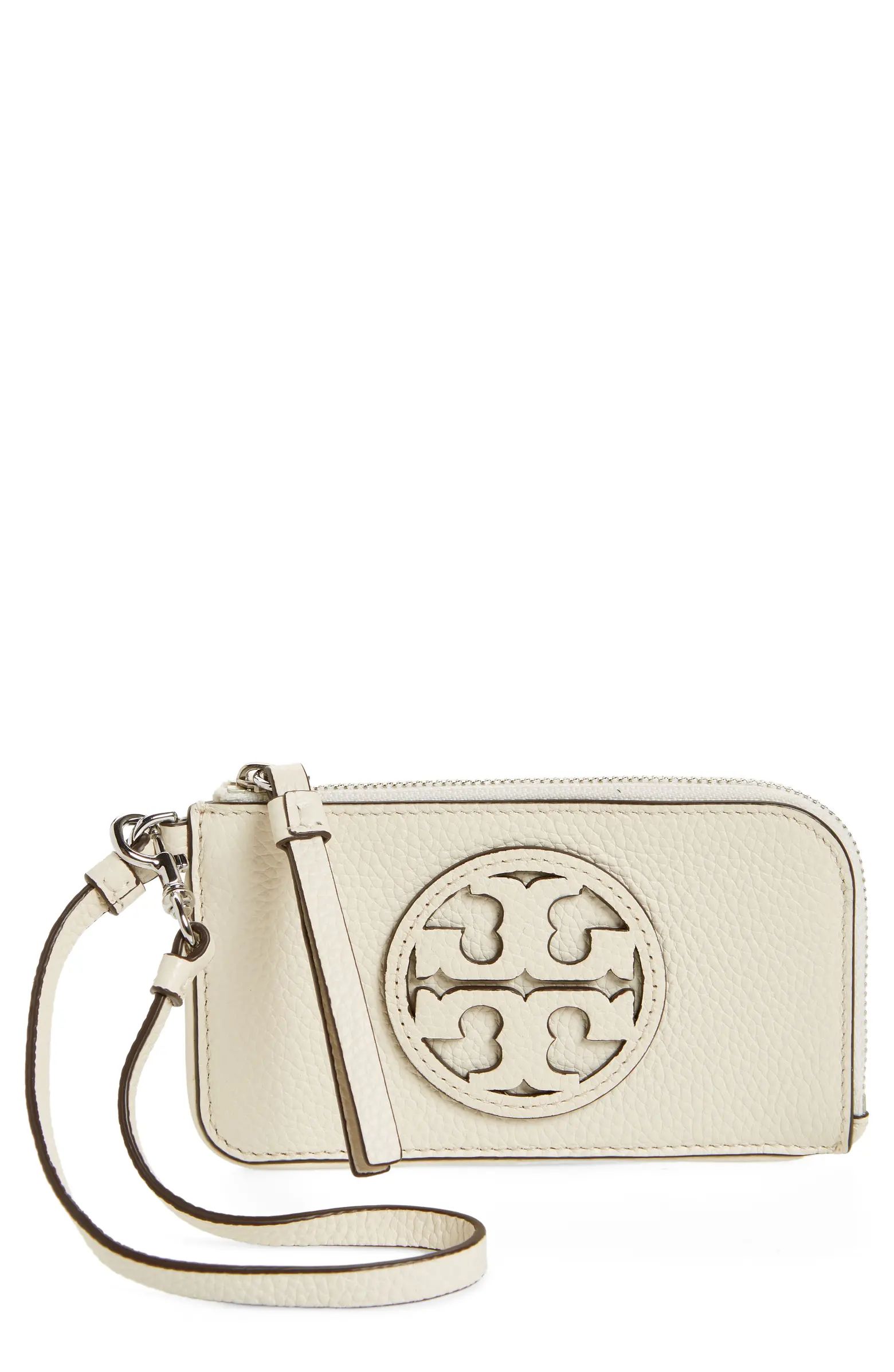 Miller Top Zip Leather Card Case | Nordstrom
