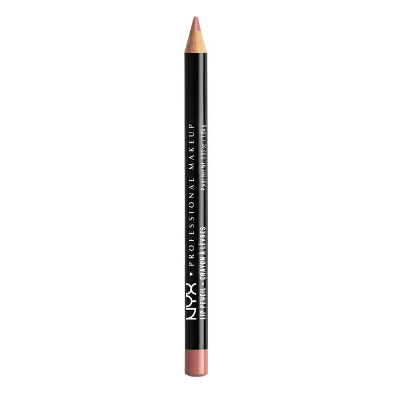 NYX Professional Makeup Slim Lip Pencil, Long-Lasting Creamy Lip Liner, 858 Nude Pink, 0.035 fl o... | Walmart (US)