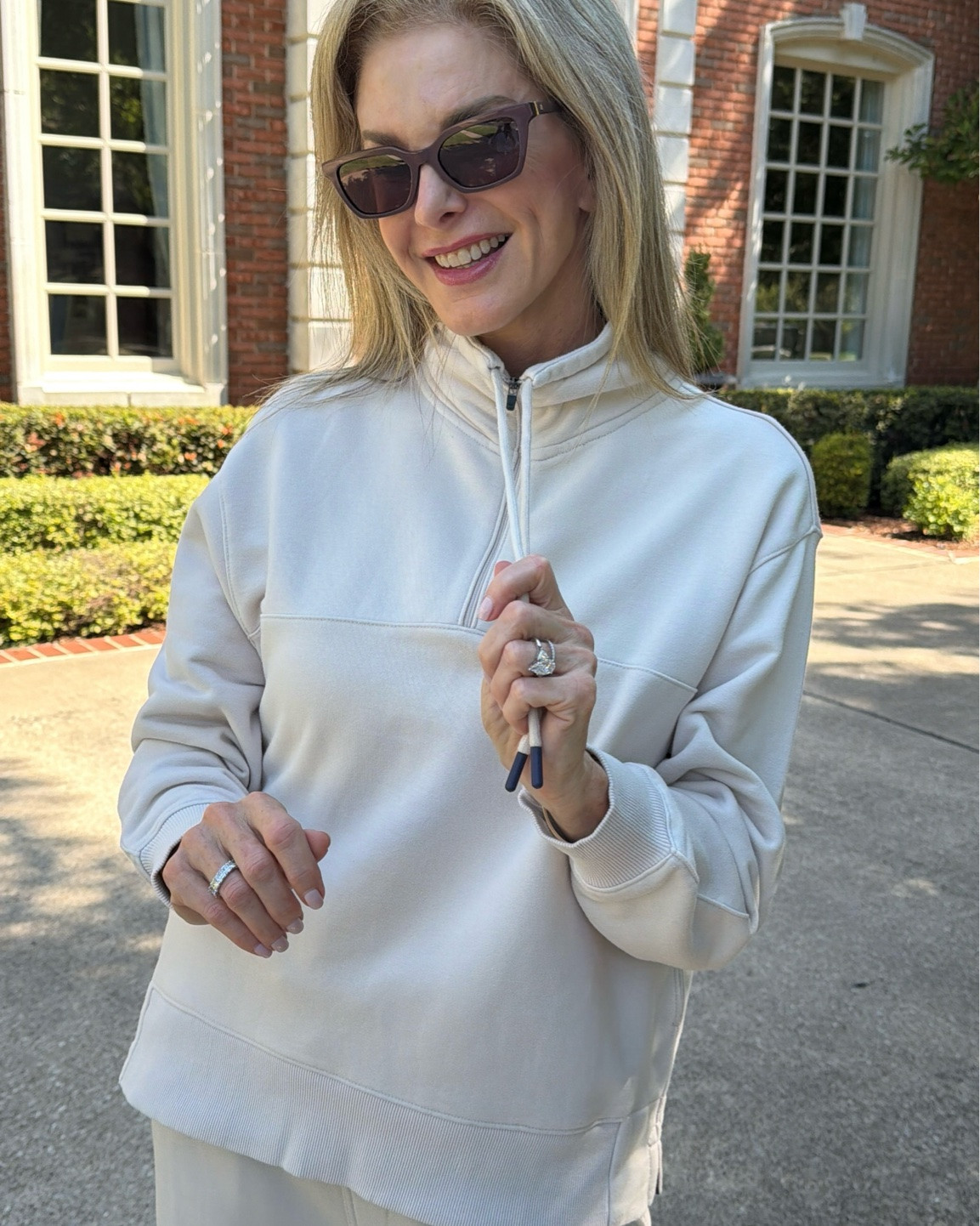 Love this quarter zip for fall! Size S

#LTKActive #LTKSeasonal #LTKOver40