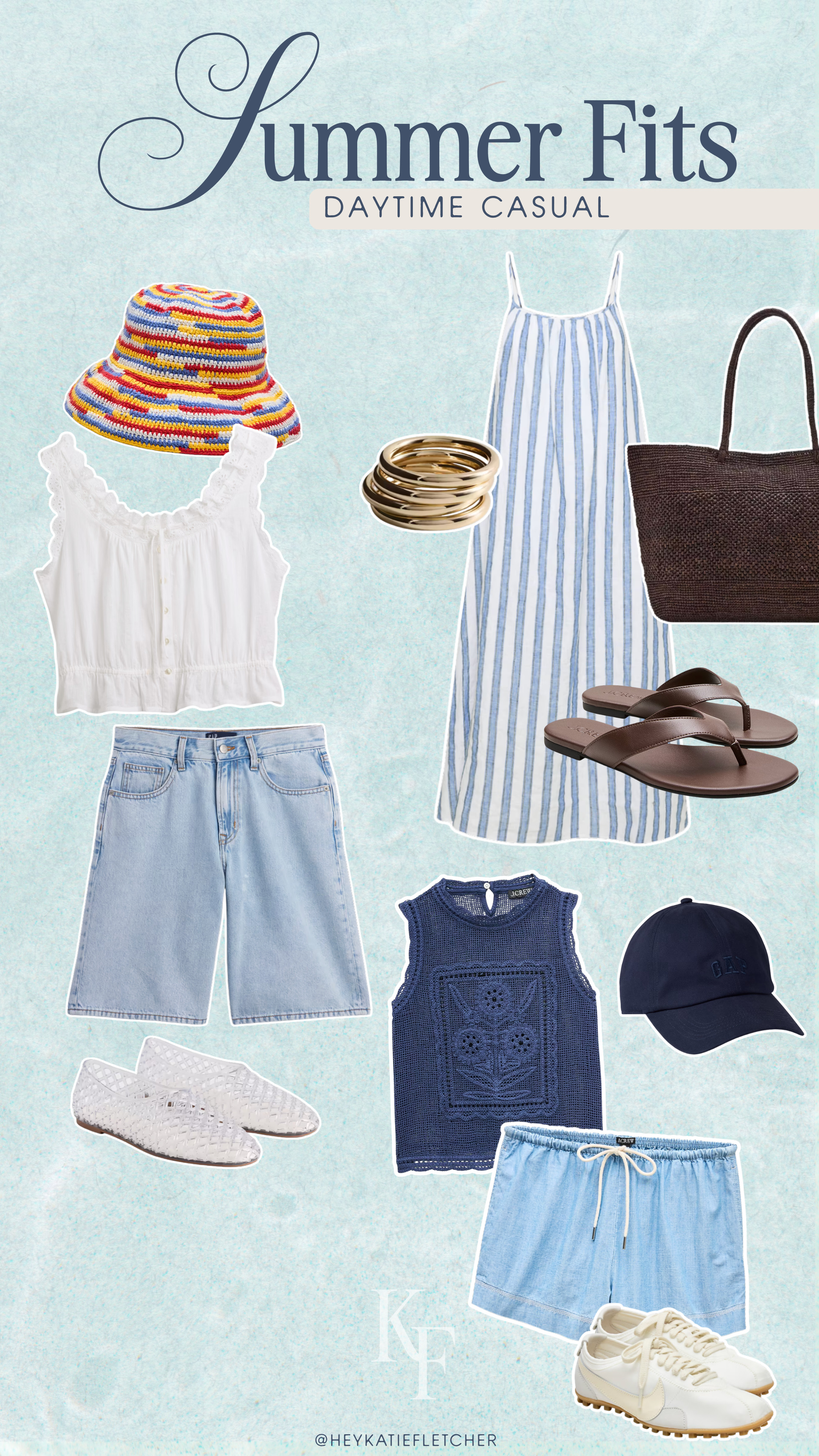 Cute and casual summer outfit inspiration! Featuring J.Crew, Gap, Gap Factory, Mango and Aritzia! 


casual cool outfits, summer looks, daytime casual outfit ideas  

 #LTKootd #LTKSeasonal #LTKSaleAlert