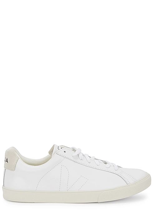 Esplar white leather sneakers | Harvey Nichols 