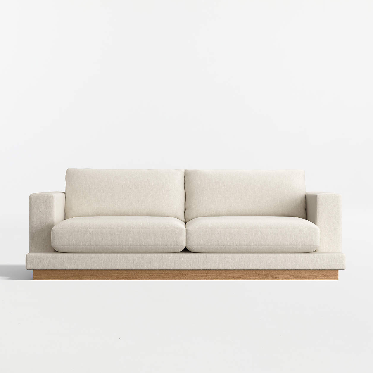 Tidal 93" Upholstered Sofa + Reviews | Crate & Barrel | Crate & Barrel