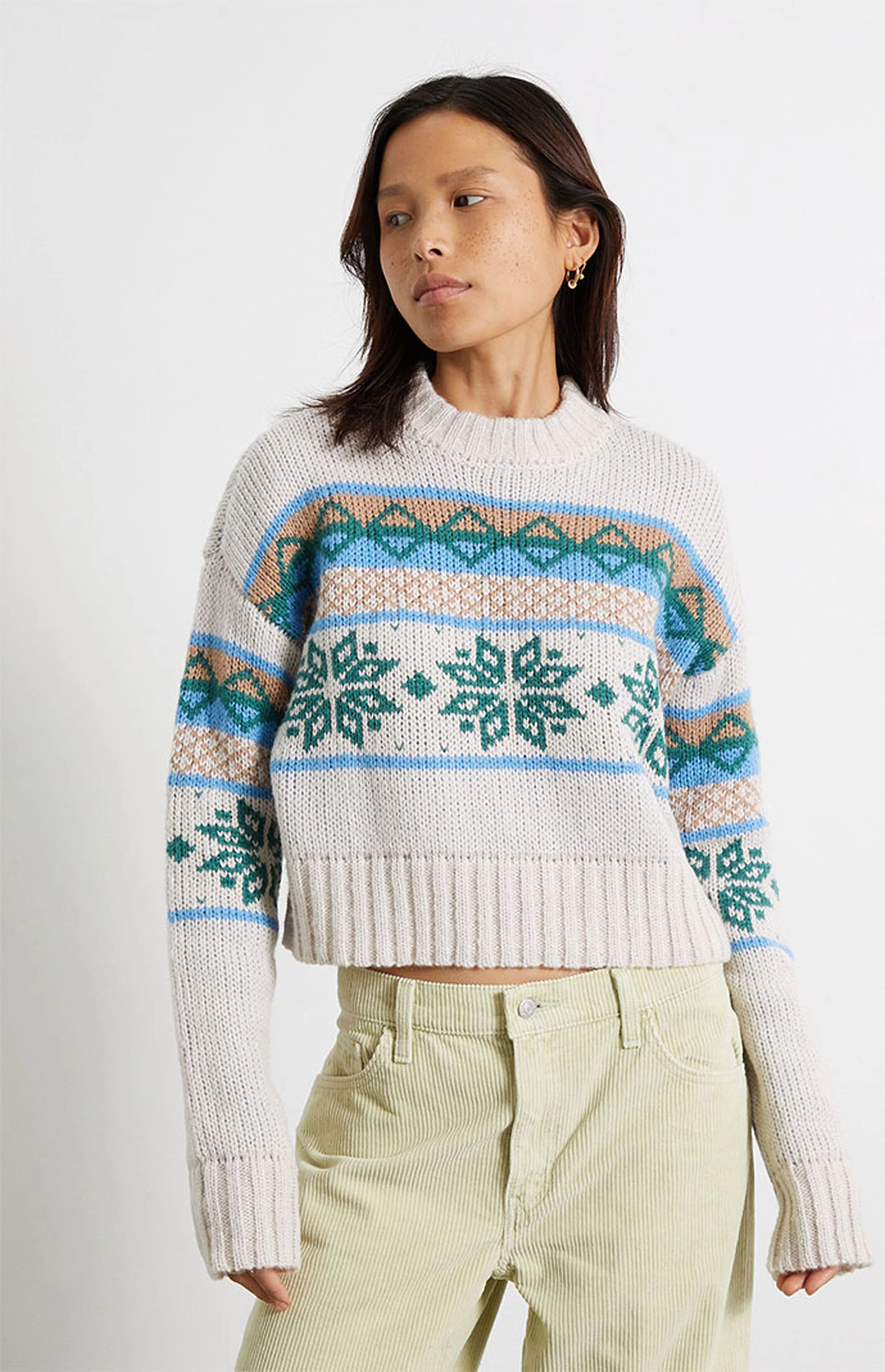 LA Hearts Fair Isle Mock Neck Sweater | PacSun | PacSun