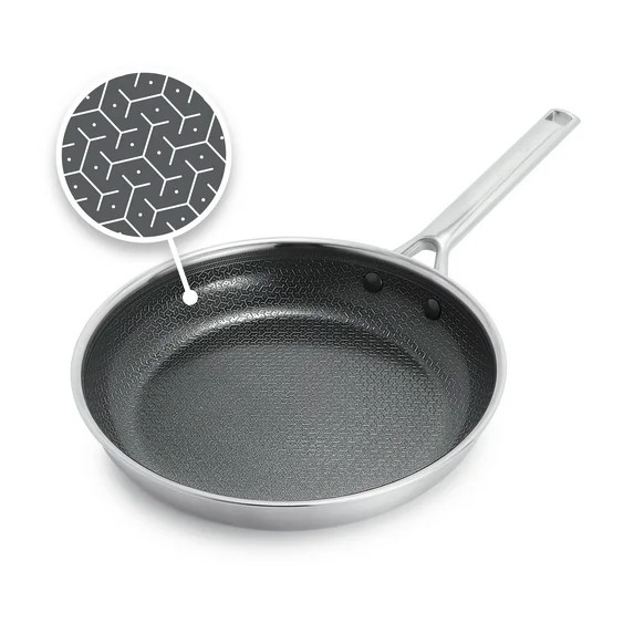 GreenPan Hybrid 10" Nonstick Stainless Steel Frying Pan Skillet | Walmart (US)