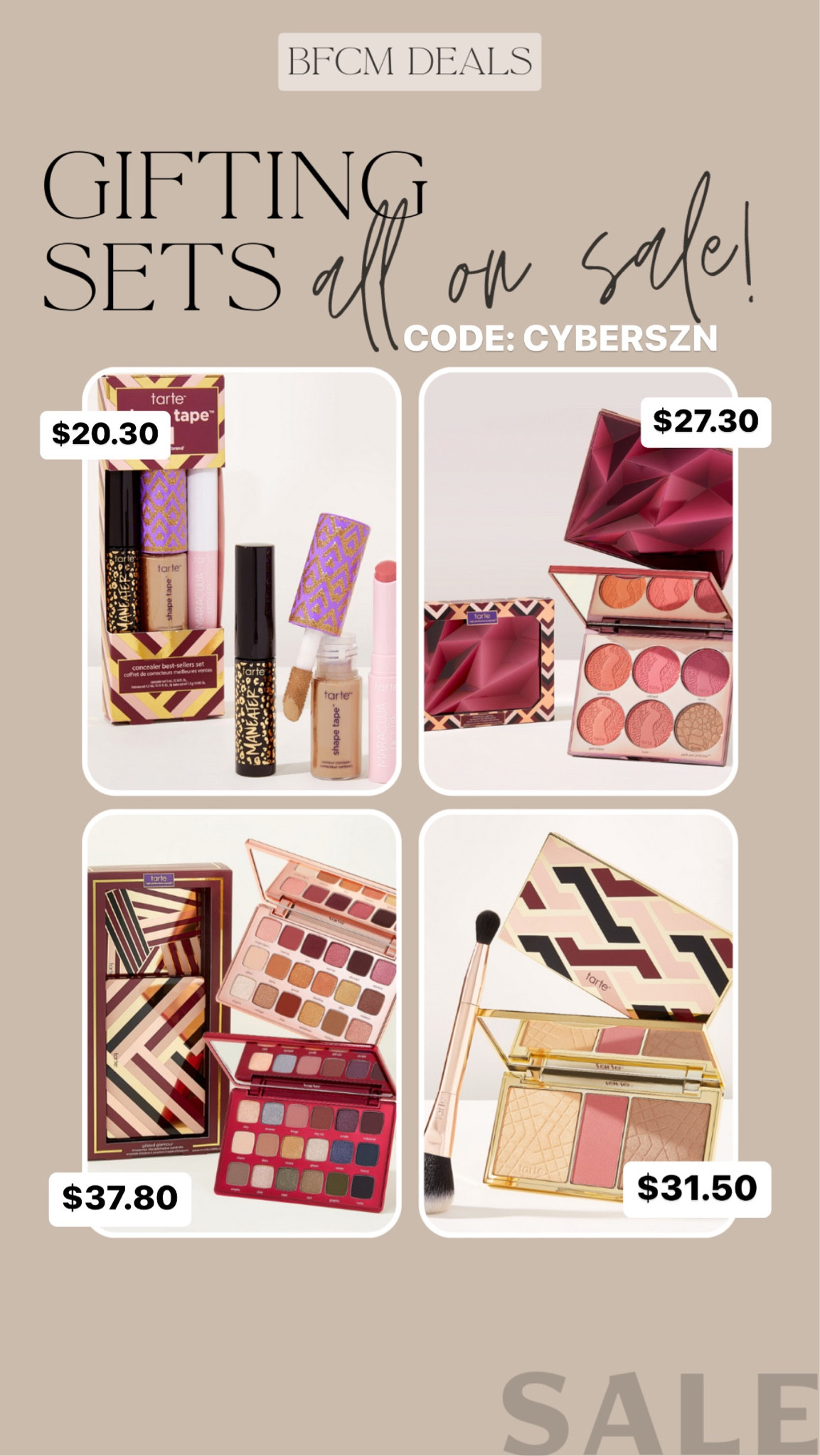 Tarte gifting sets are on sale for any beauty lovers in your life! 

Dressupbuttercup.com 

#dressupbuttercup

#LTKsalealert #LTKGiftGuide #LTKstyletip