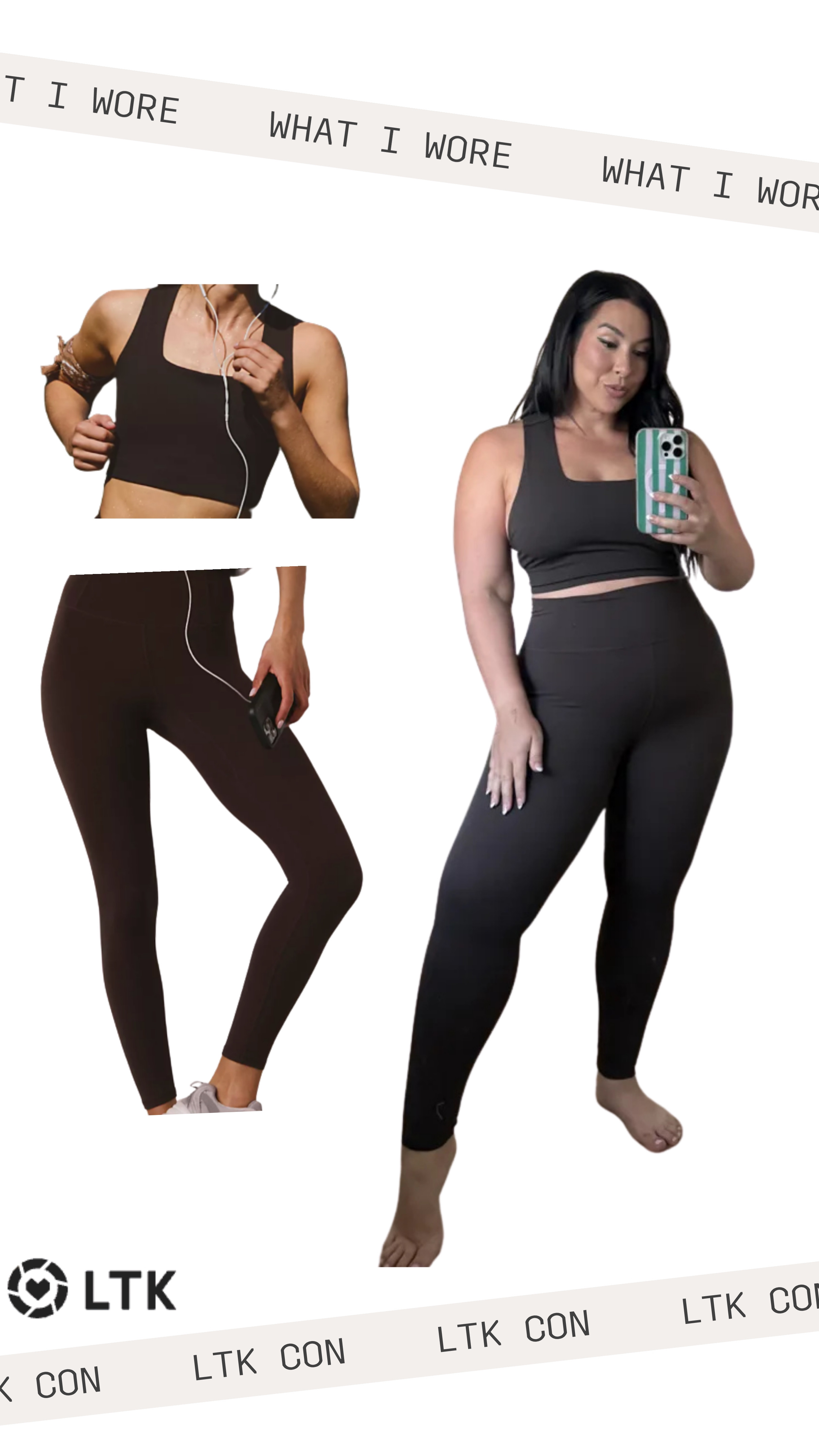 What I wore to LTK Con - workout look! midsize, midsize fashion, conference outfit 

 #LTKSeasonal #LTKMidsize