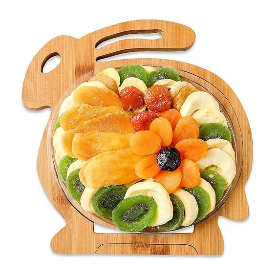 Easter Gift Basket, Healthy Assorted Dried Fruit and Nut Natural Snack Gift Tray, Easter Egg Food... | Amazon (US)