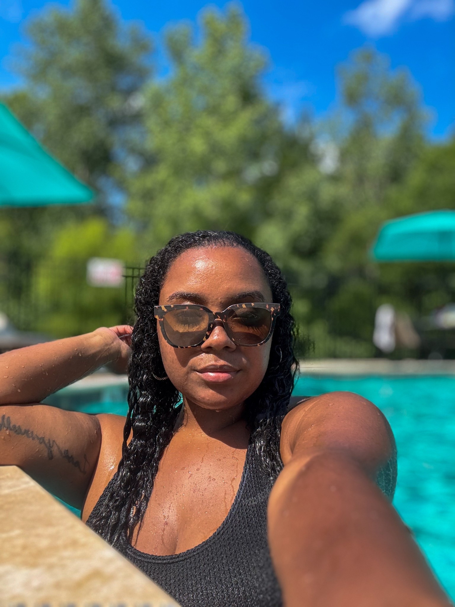 Another pool day ☀️

#LTKBeauty #LTKMidsize #LTKSummerEdit