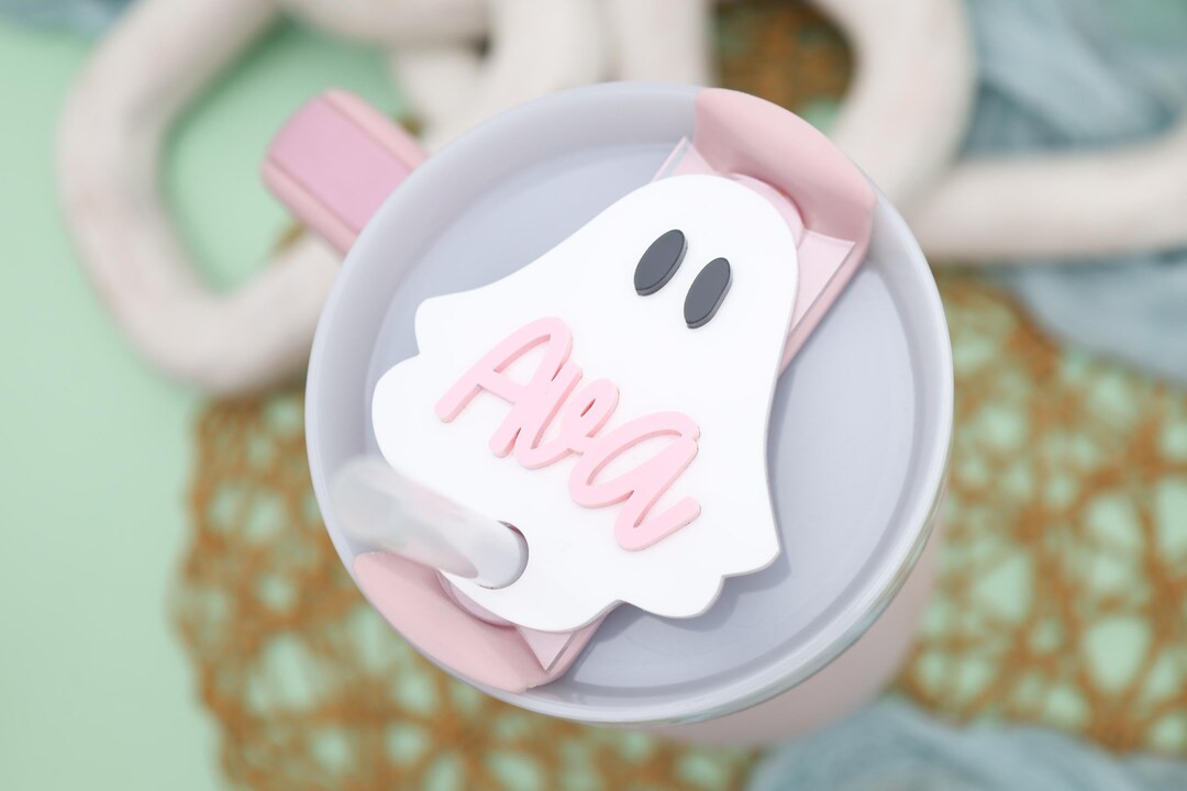 Ghost Tumbler Topper, Halloween Tumbler Accessories, Fall Decor, Spooky Topper, Spooky Babe, Gift... | Etsy (US)