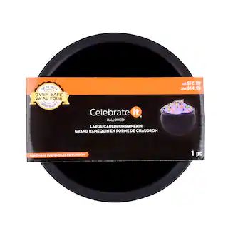 4" Halloween Black Cauldron Ceramic Ramekin by Celebrate It™ | Michaels | Michaels Stores