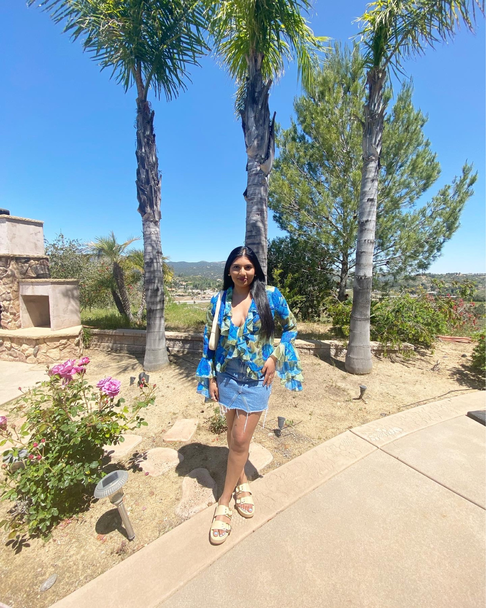 Summer outfit, denim skirt, sandals, comfy sandals, platform sandals, affordable sandals, wine tasting outfit, Nashville outfit, Miami outfit, vacation outfit 

#LTKshoecrush #LTKfit #LTKstyletip
