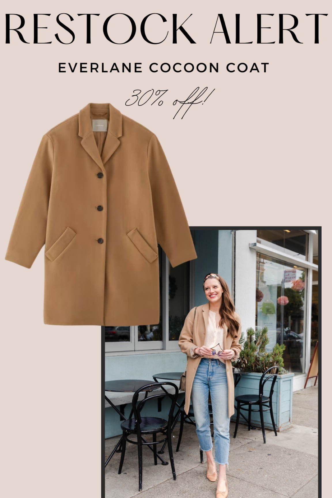 The cocoon coat on sale everlane