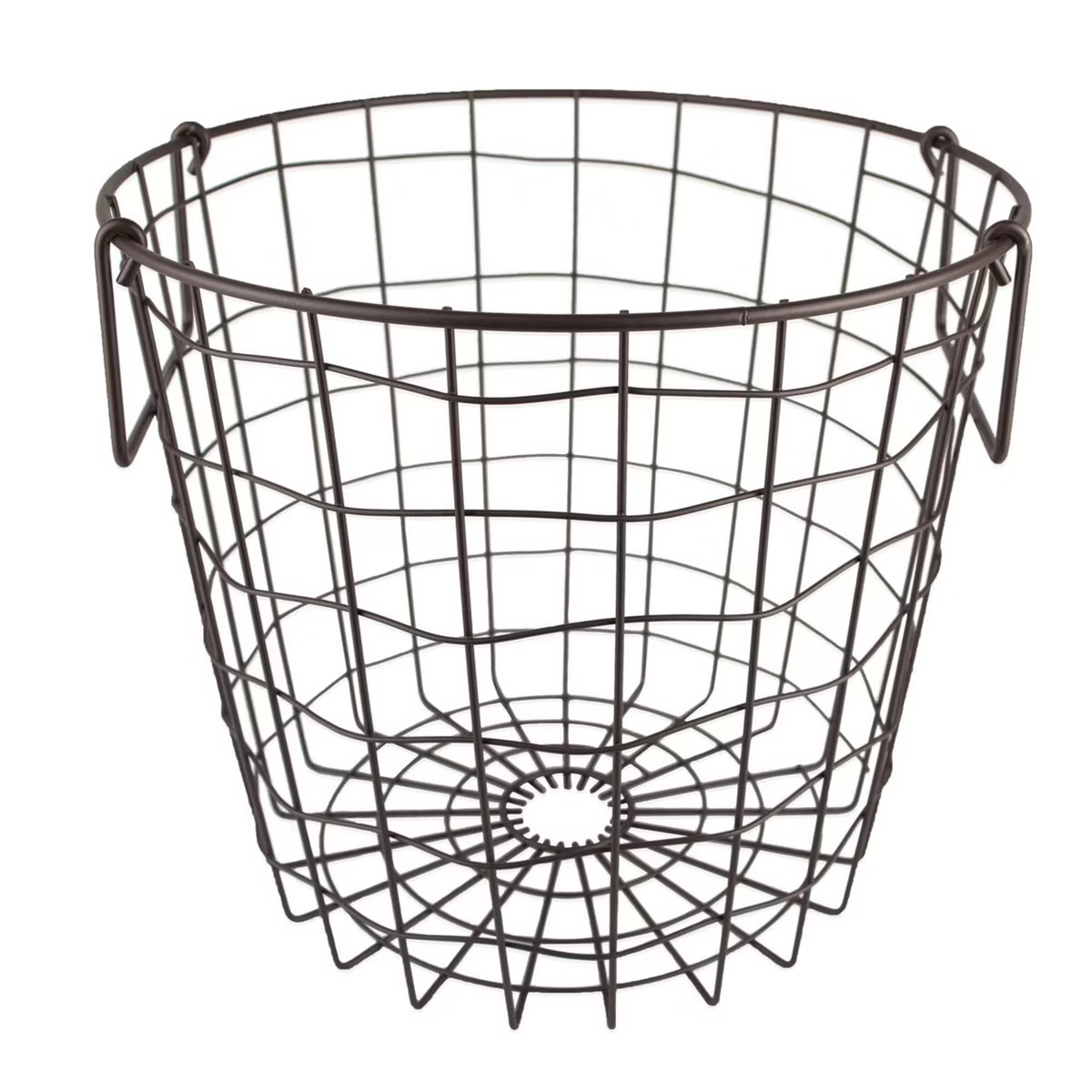 Metal Basket Bronze Round Small 12x12x10 | Target