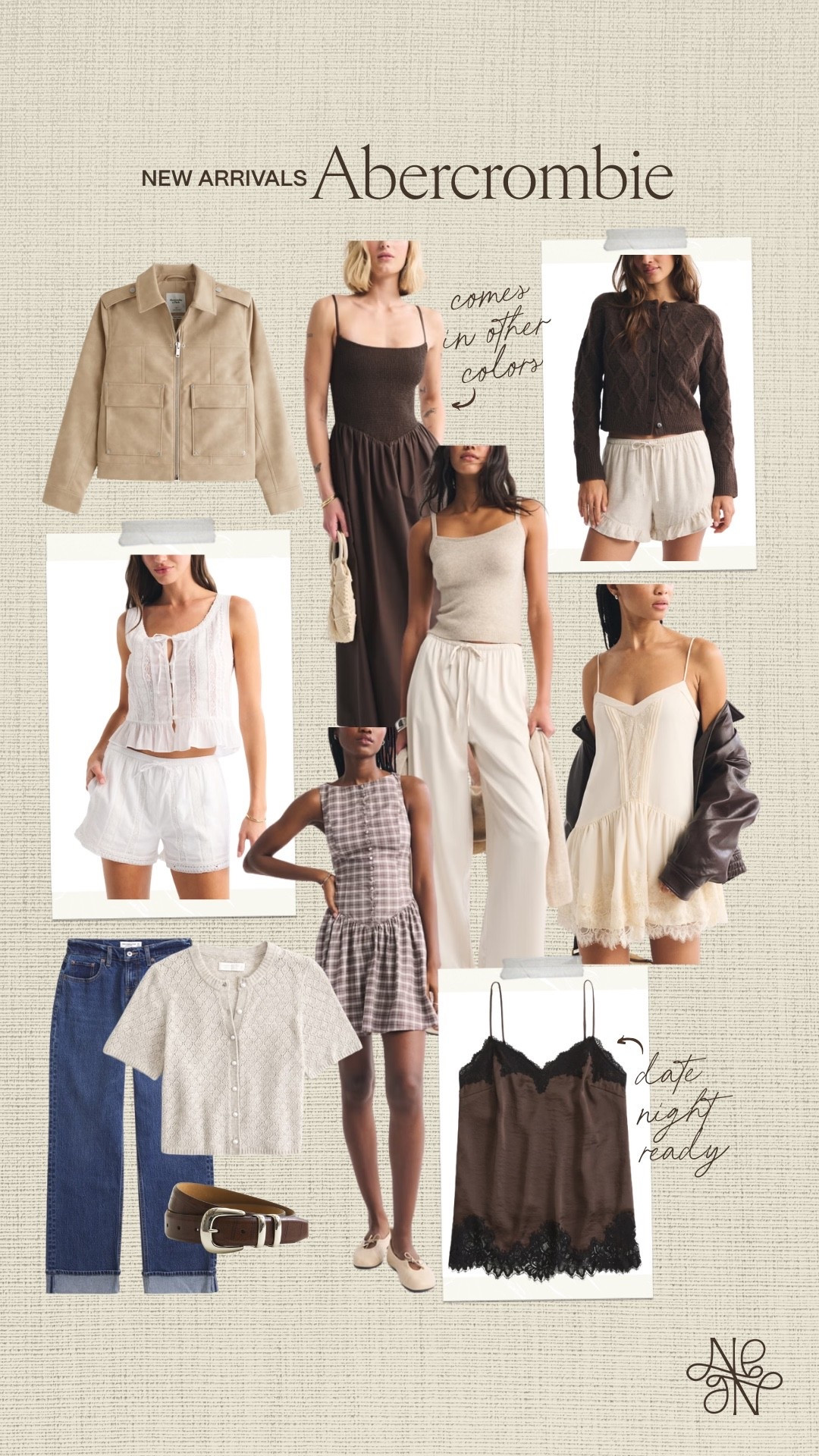 New arrivals from Abercrombie 🤩

Spring outfit 
Spring fashion
Chocolate brown
Date night outfit 
Casual outfit 
Dark wash denim 
Valentine’s Day outfit 

#LTKValentine #LTKootd #LTKSeasonal