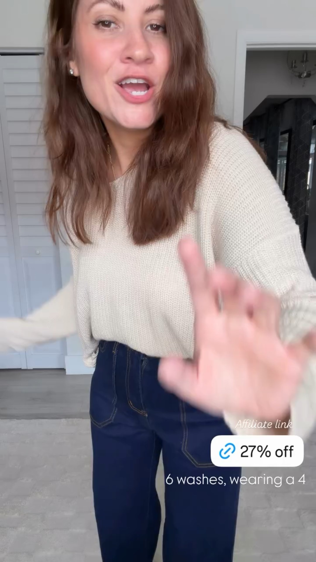 6 washes, wearing a 4 @cicybell.us  Affiliate link