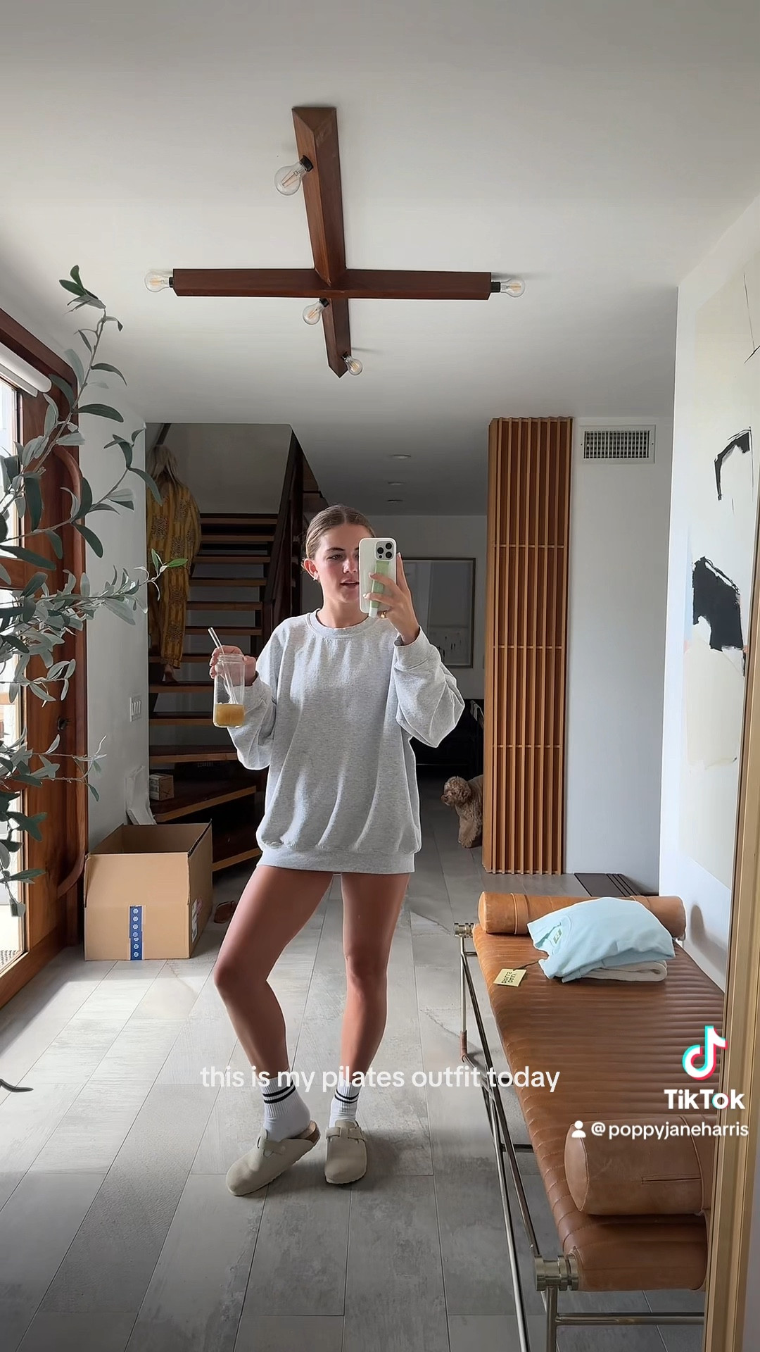 Pilates ootd with my new favorite shoes!! 

#freepeople #birkenstock #ootd #pilates #amazonsocks #octobuddy #rhodephonecase #summerfridays 

#LTKU #LTKActive #LTKVideo