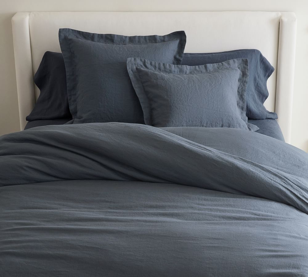 Belgian Flax Linen Duvet Cover | Pottery Barn (US)